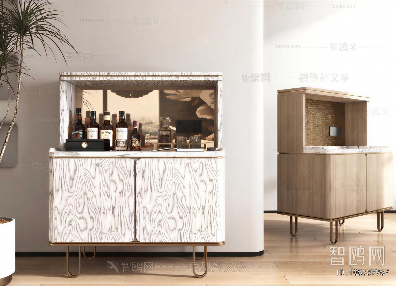 Modern Wine Cabinet