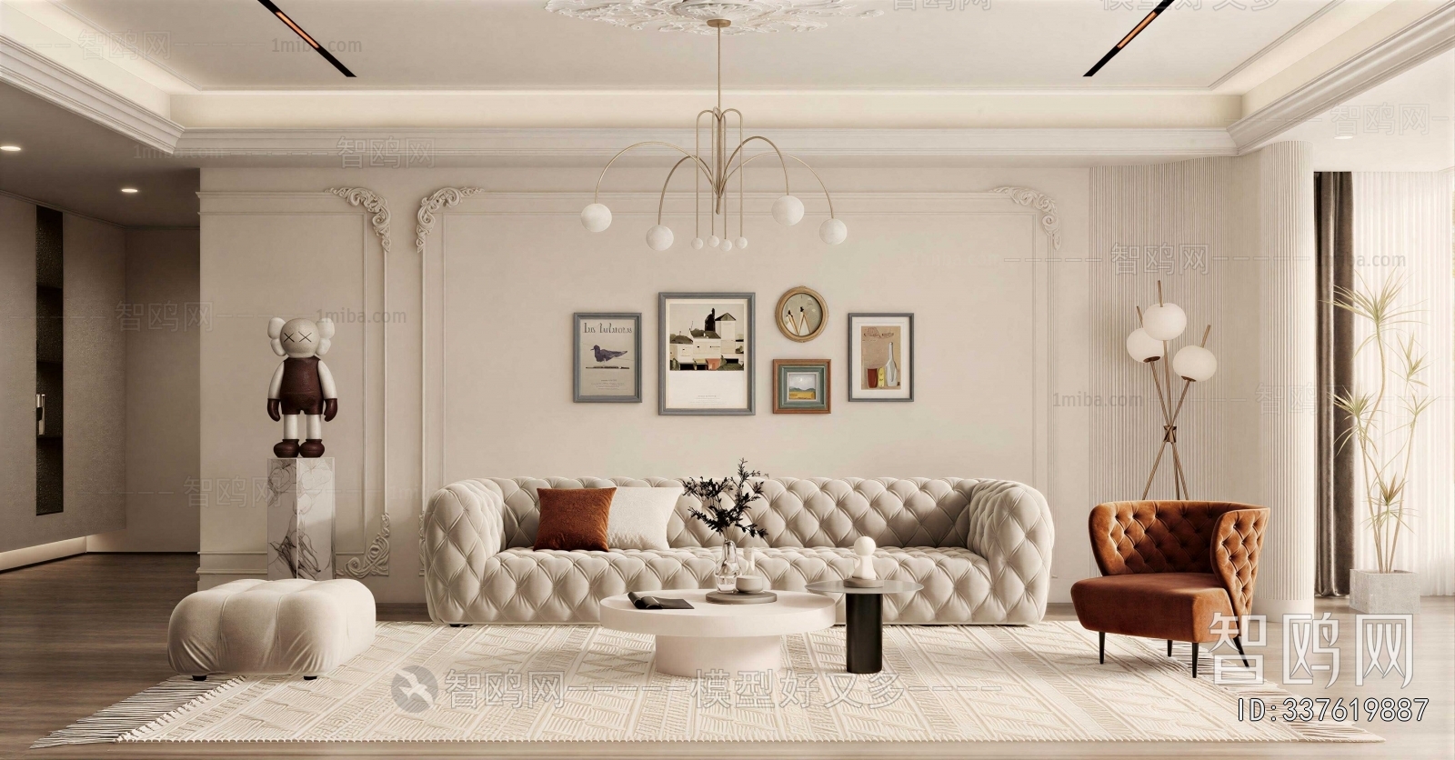 French Style A Living Room