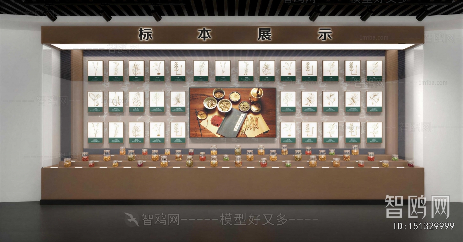 New Chinese Style Exhibition Hall