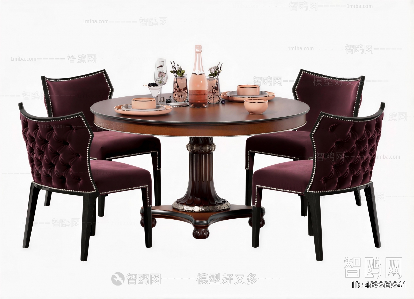 New Classical Style Dining Table And Chairs