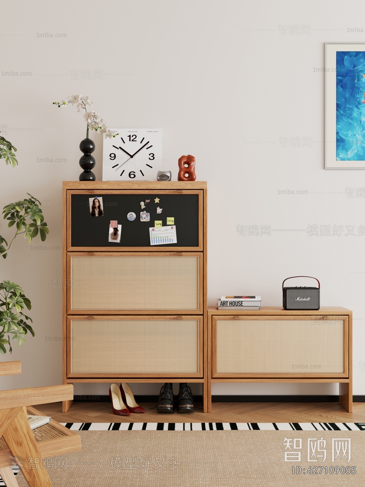 Modern Shoe Cabinet
