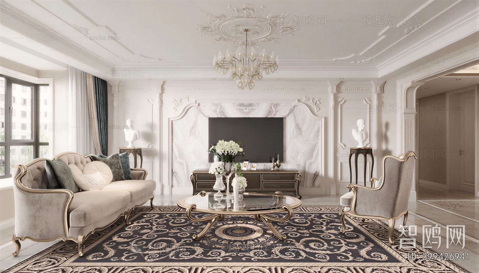 European Style A Living Room