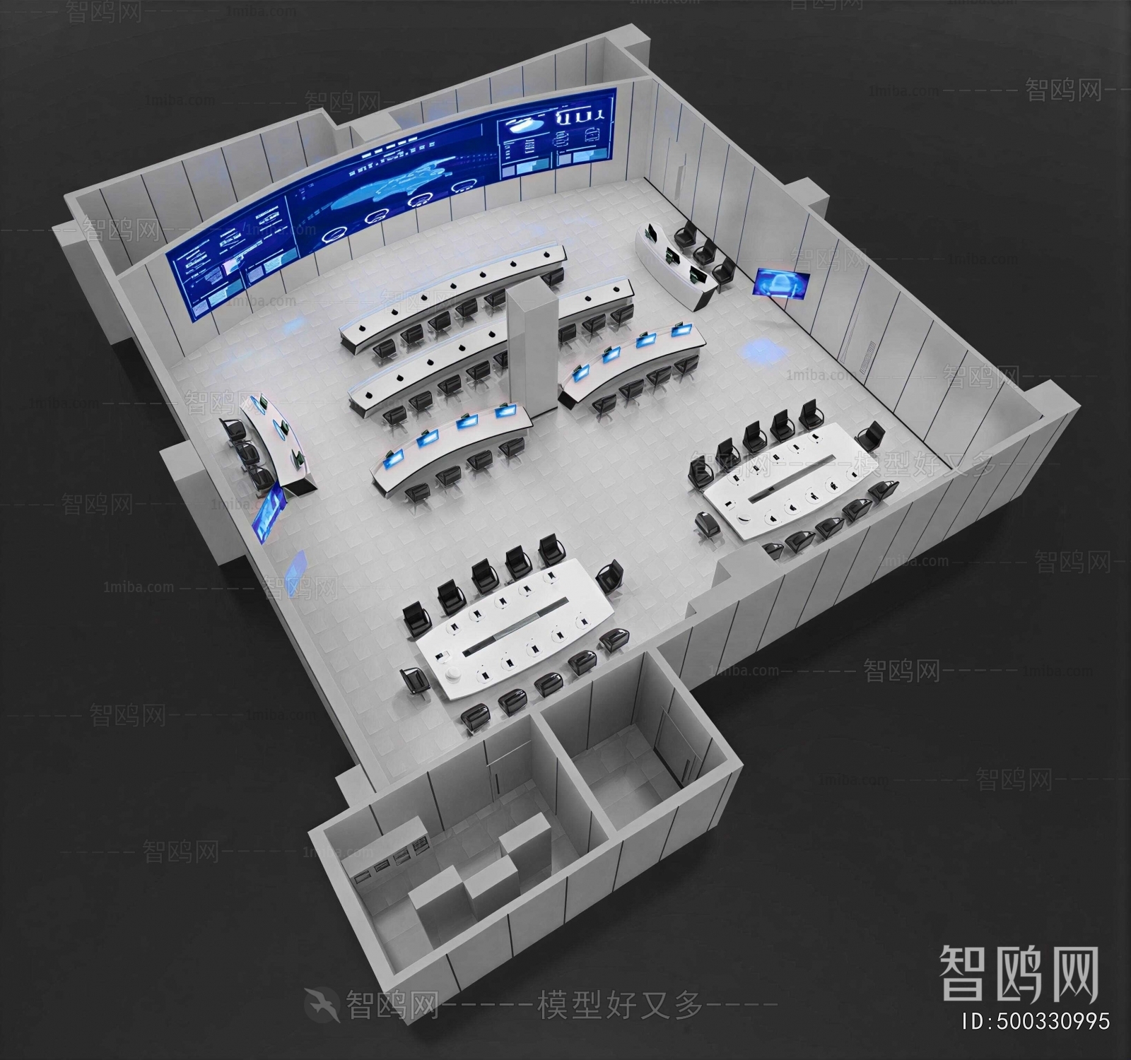 Modern Monitor Room