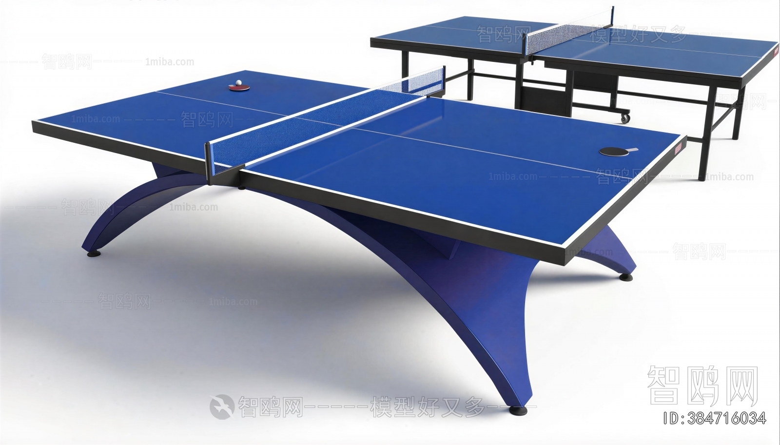 Modern Table-tennis Table