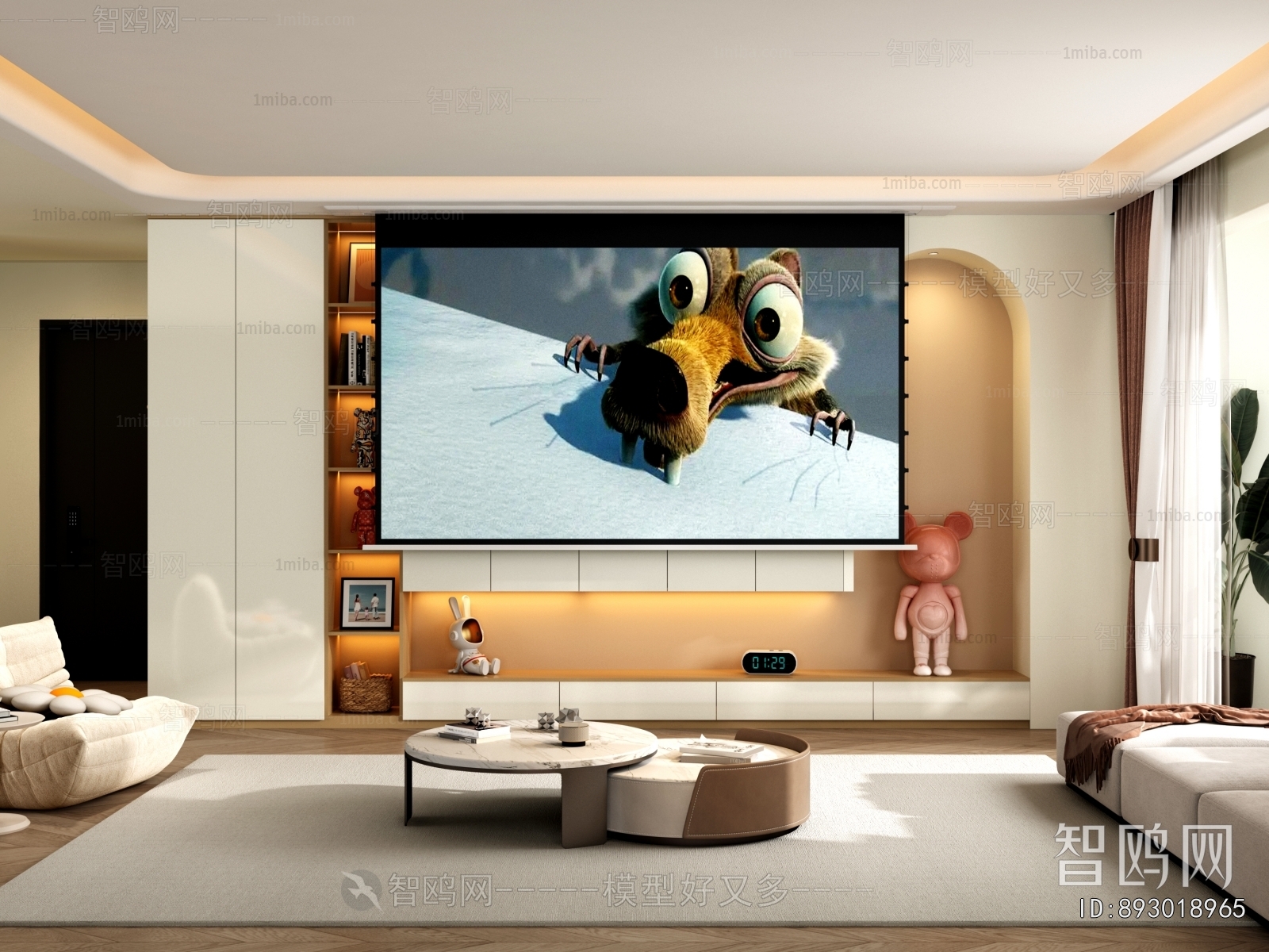 Modern A Living Room