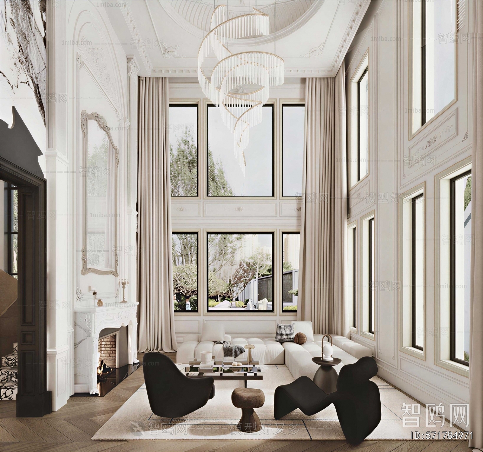 New Classical Style A Living Room