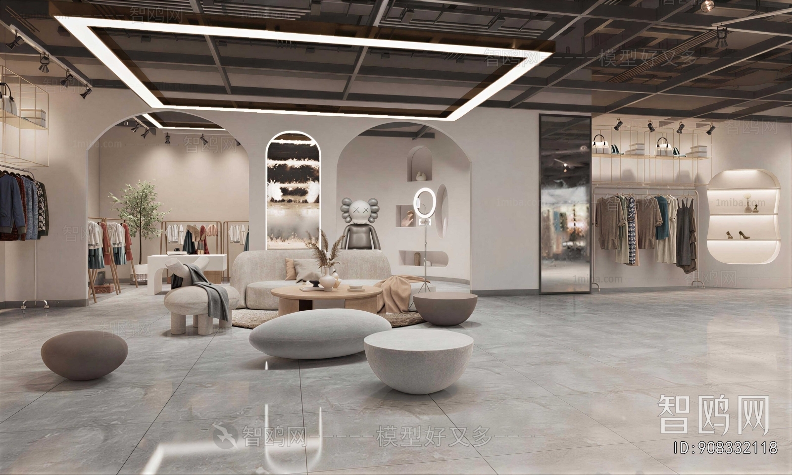 Modern Clothing Store