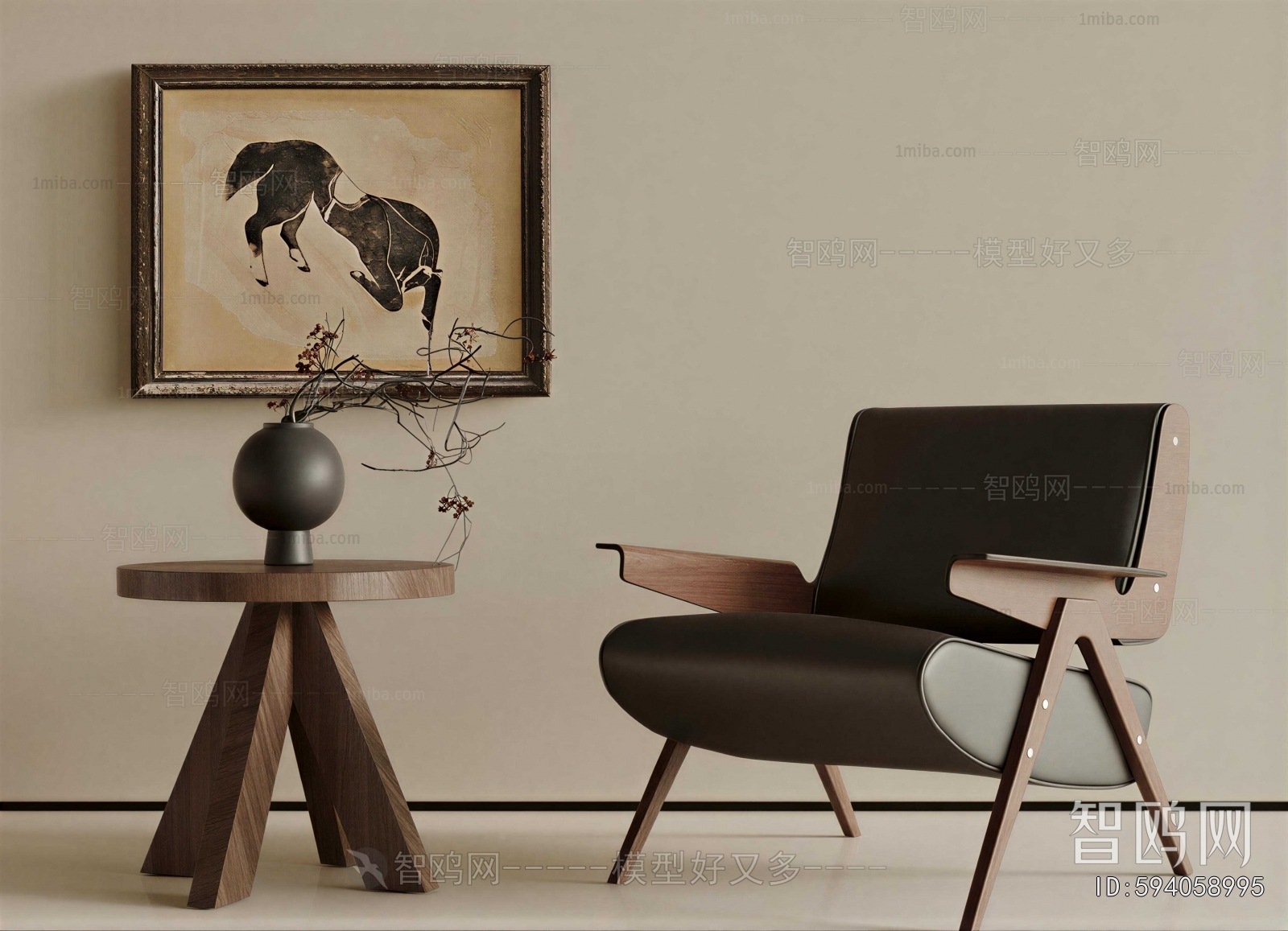 French Style Lounge Chair