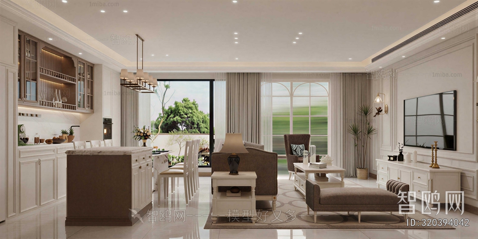 French Style A Living Room
