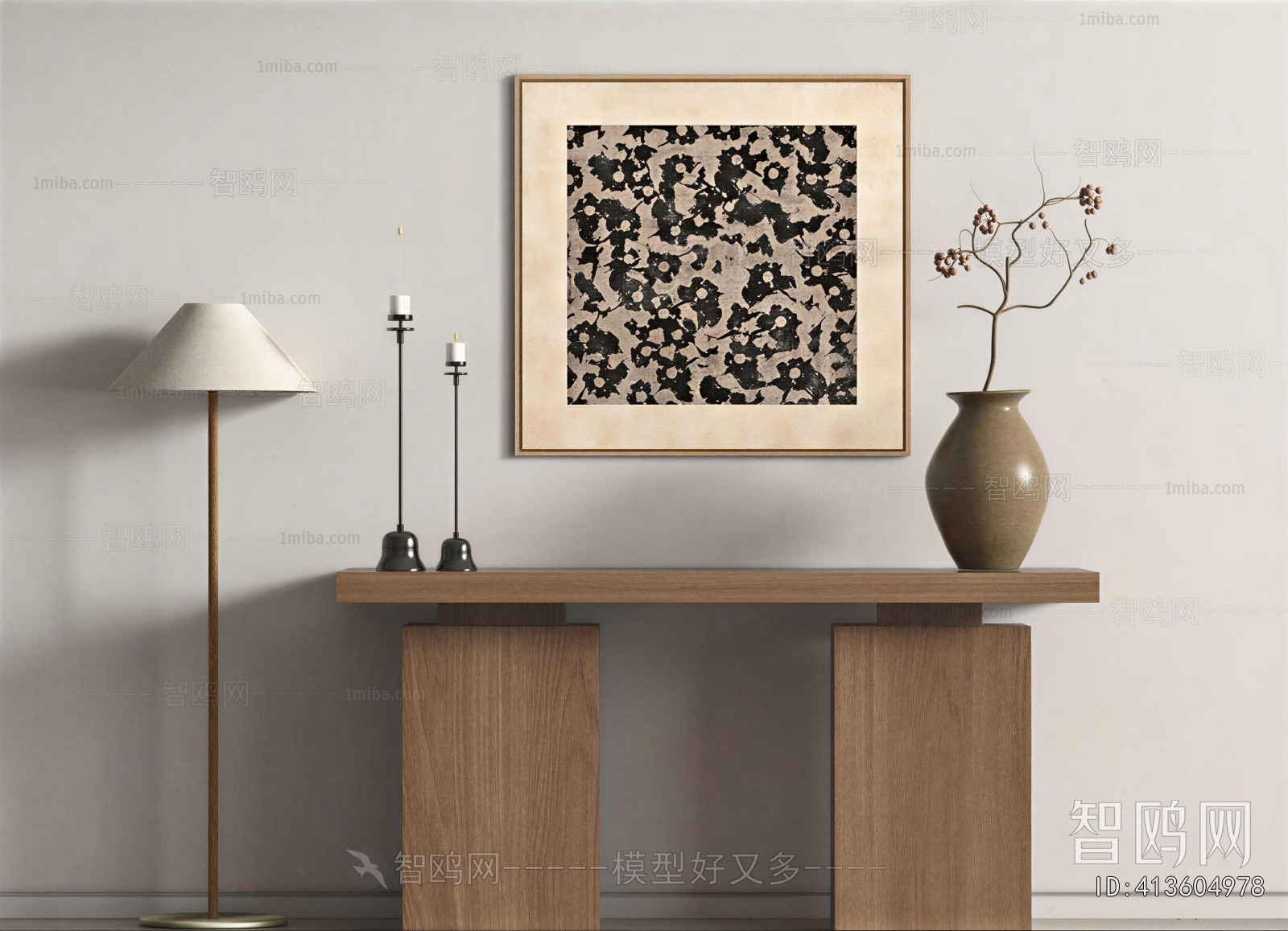 Wabi-sabi Style Console