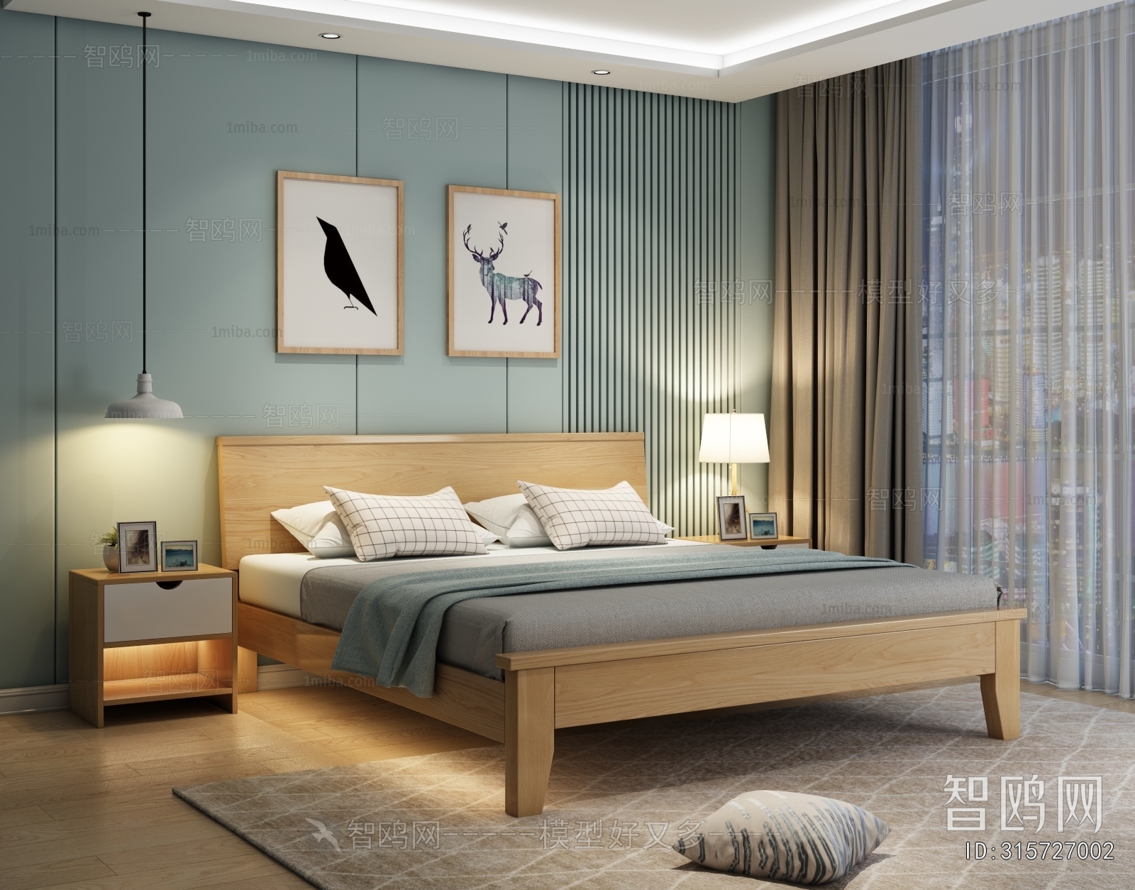 Nordic Style Bedroom