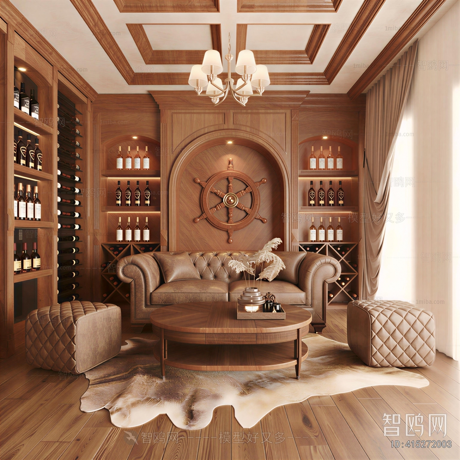 American Style A Living Room