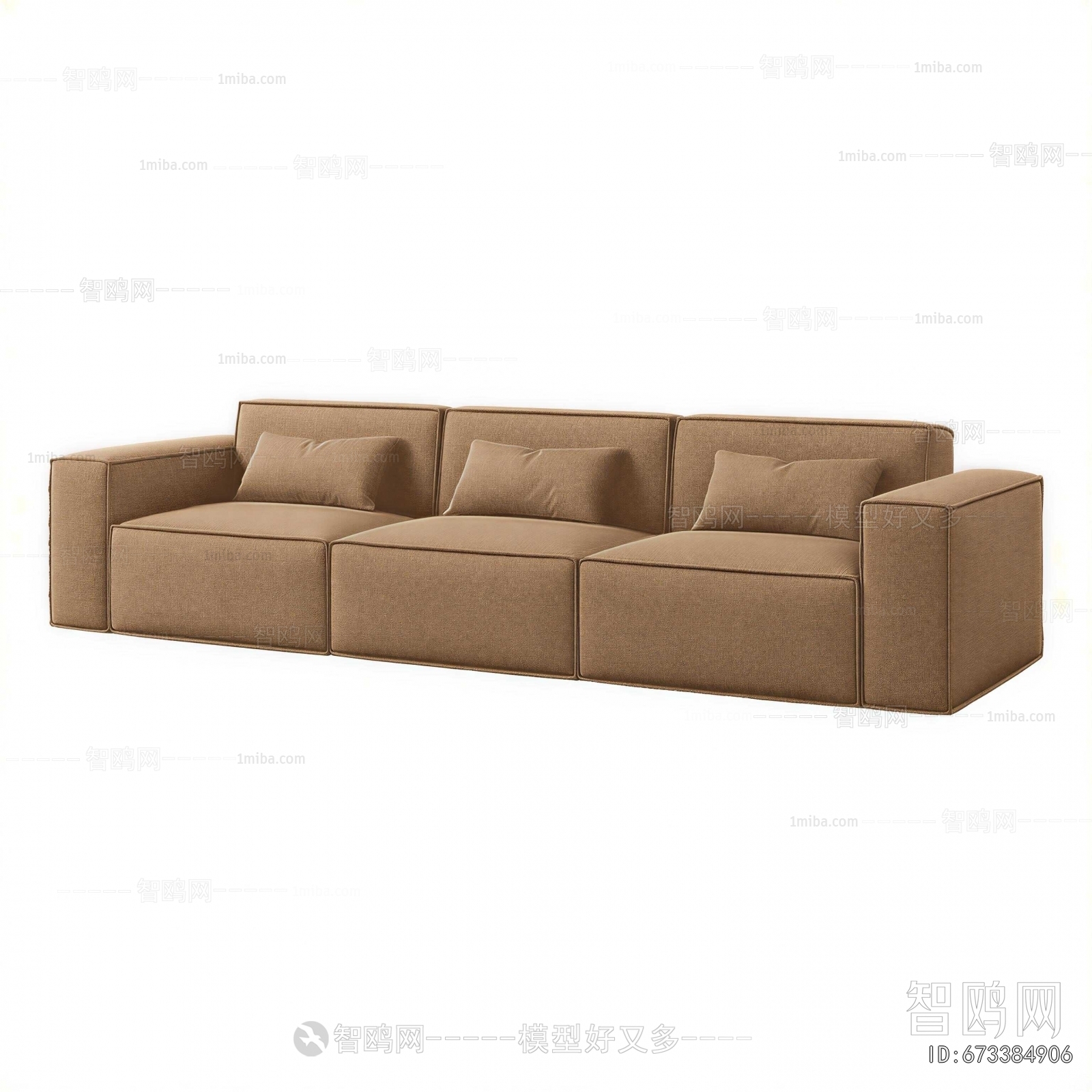 Modern Three-seat Sofa