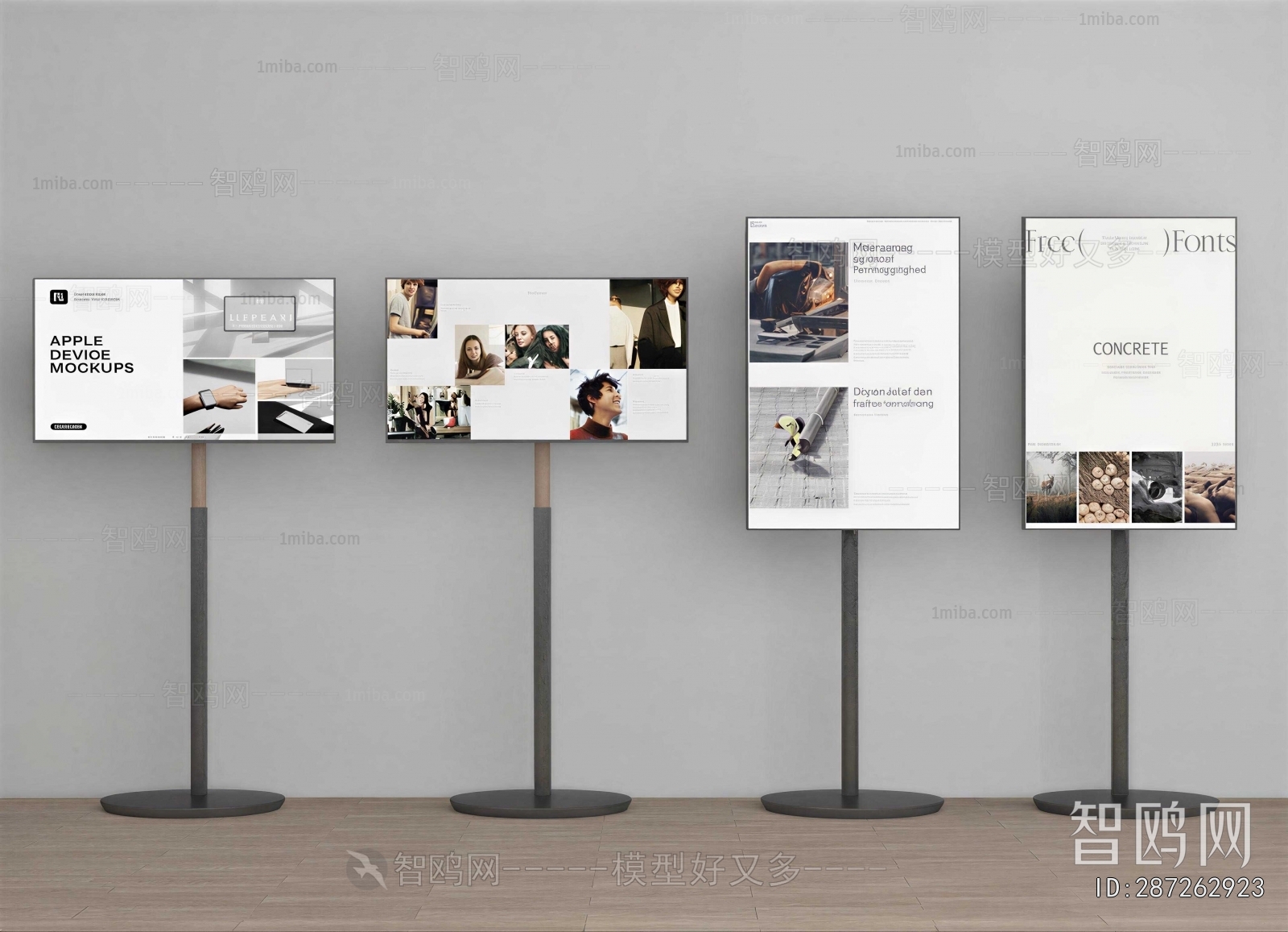 Modern Guide Board/bulletin Board