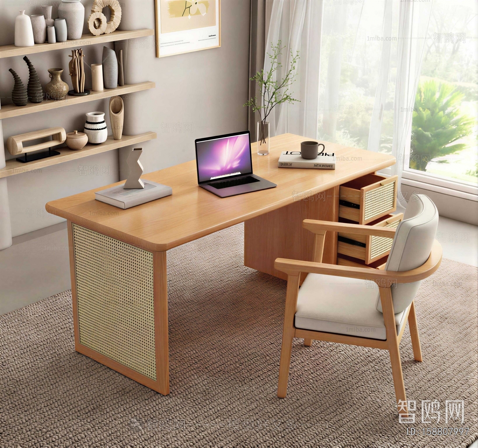 Modern Computer Desk And Chair