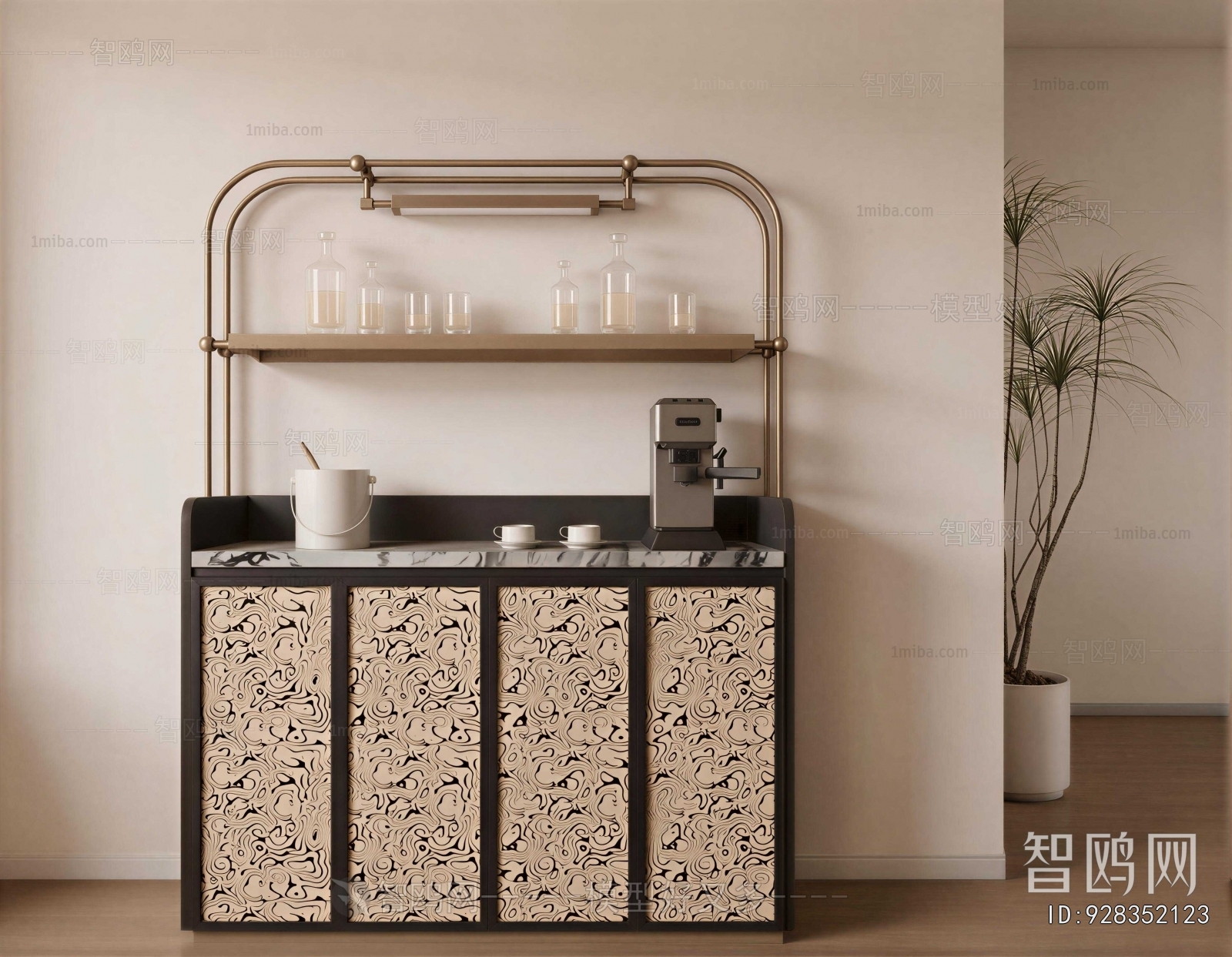 Modern Decorative Cabinet