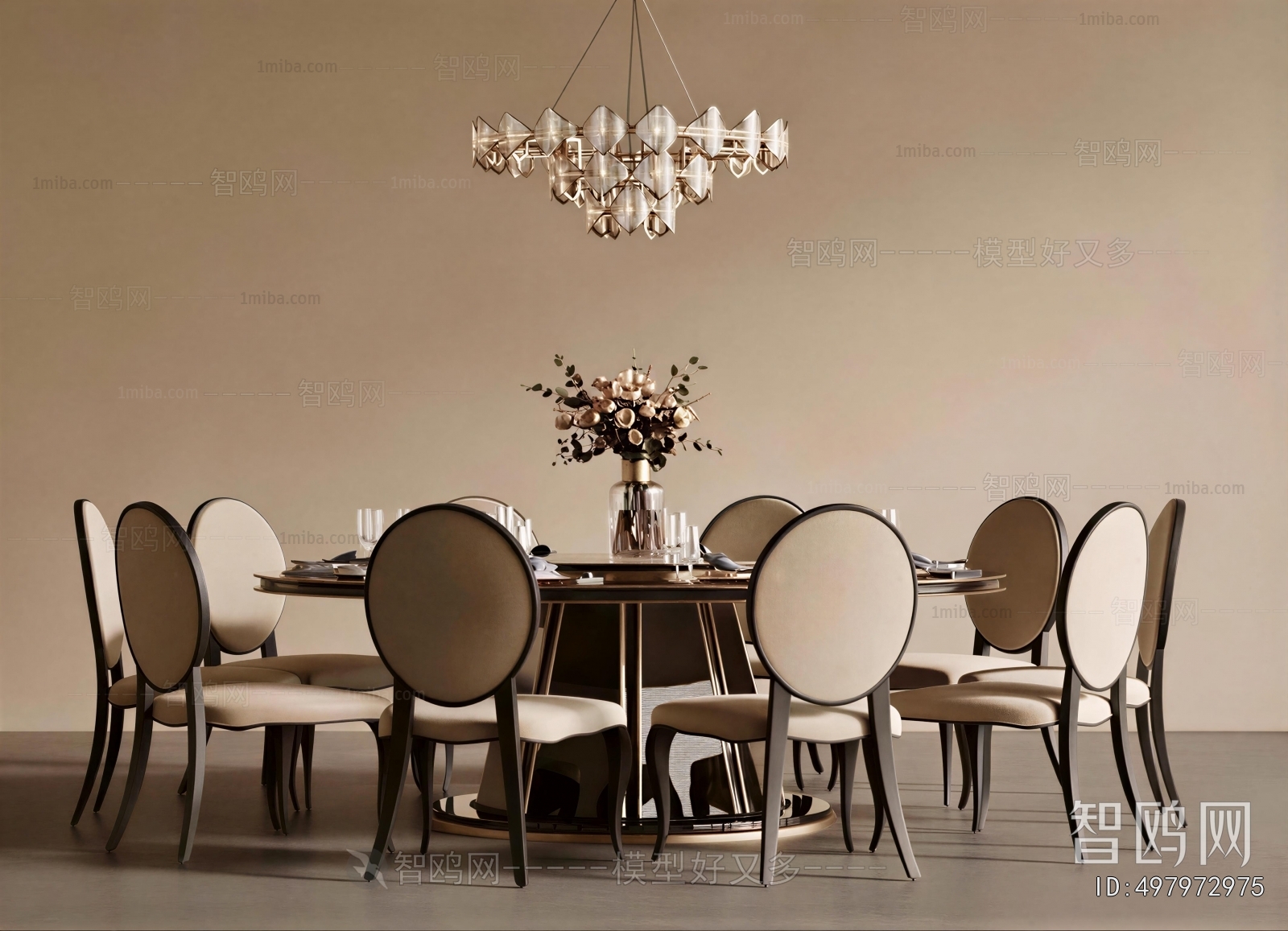 American Style Dining Table And Chairs