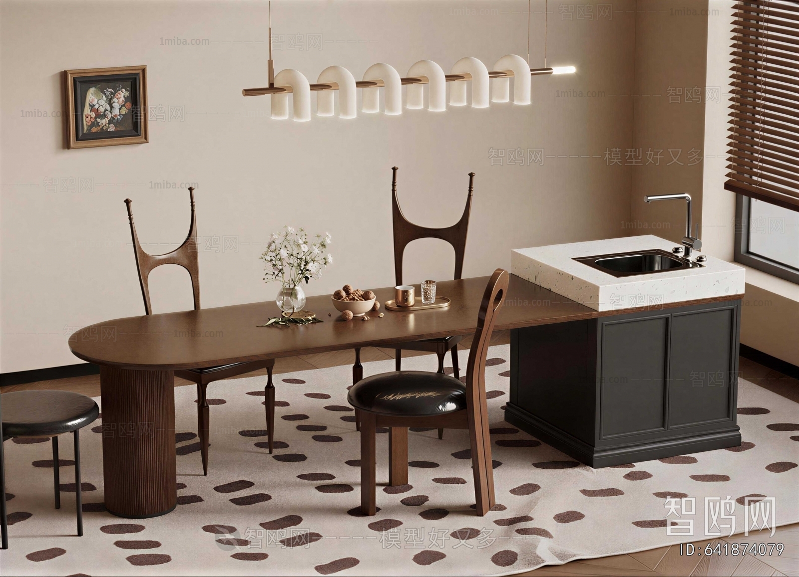 French Style Dining Table And Chairs
