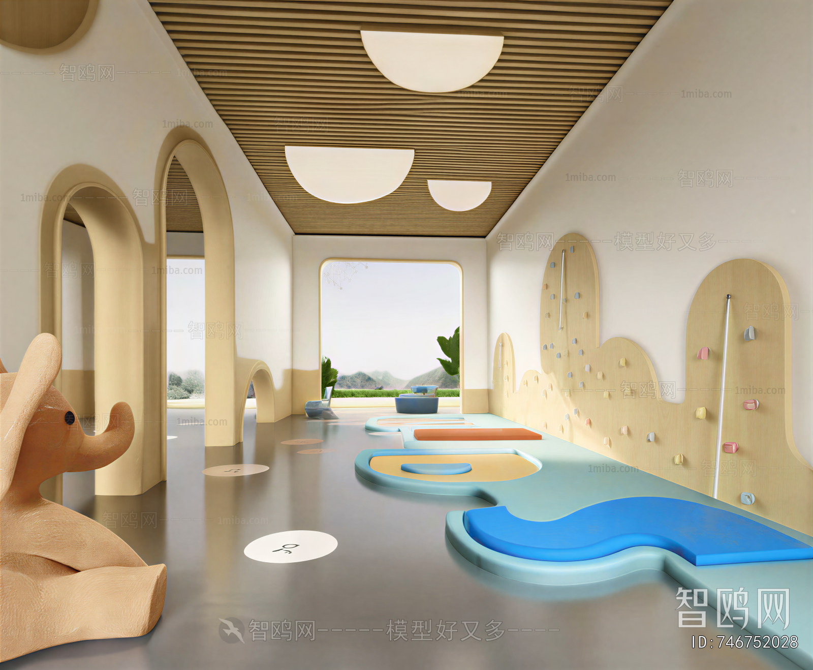 Modern Children's Playroom