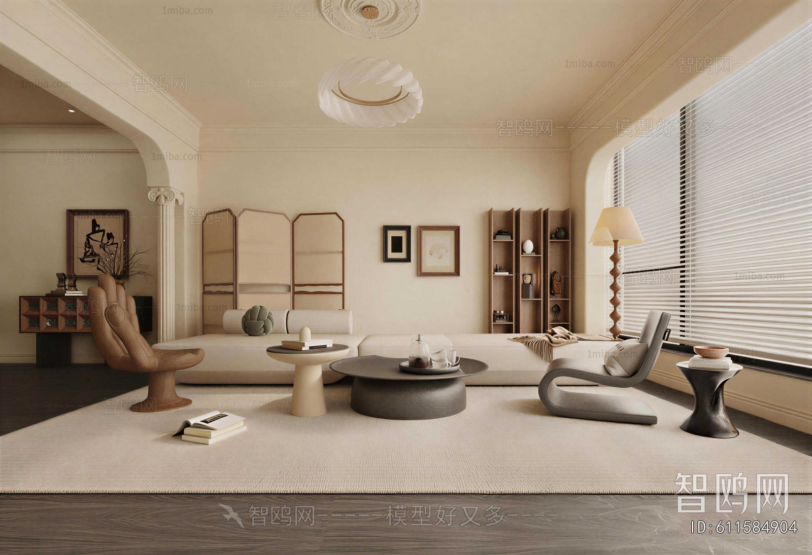 French Style A Living Room