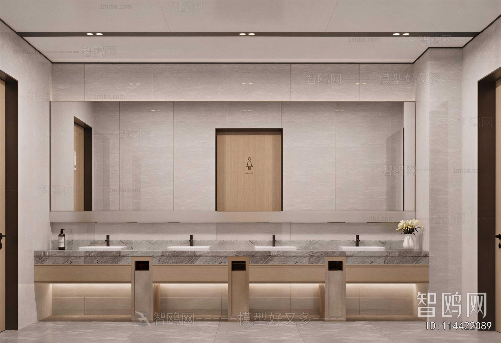 Modern Public Toilet