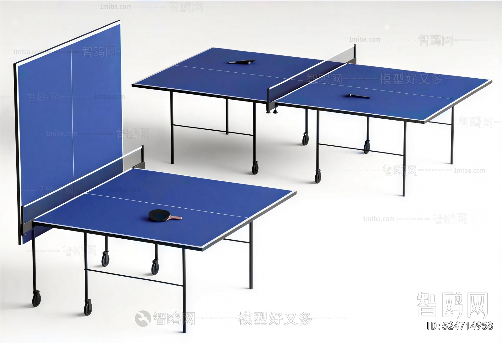 Modern Table-tennis Table