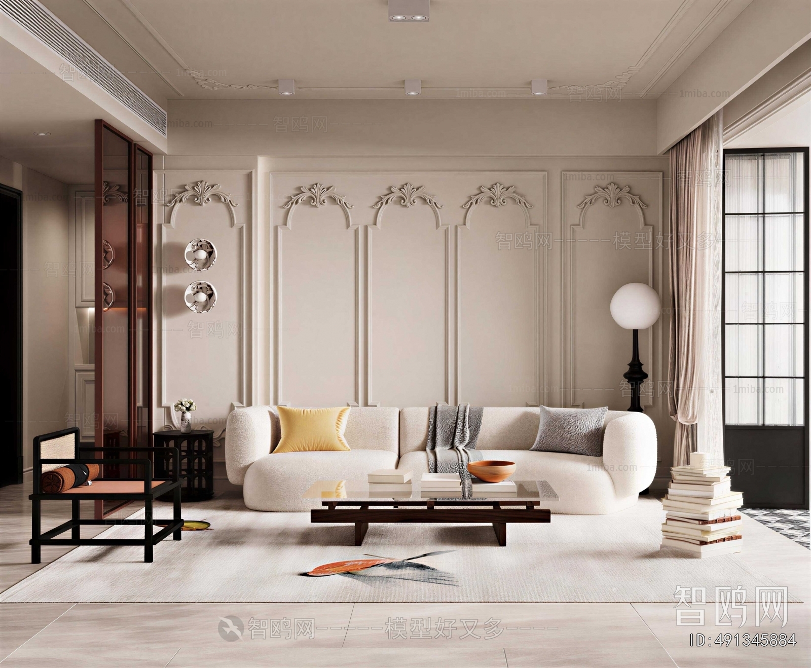 French Style A Living Room