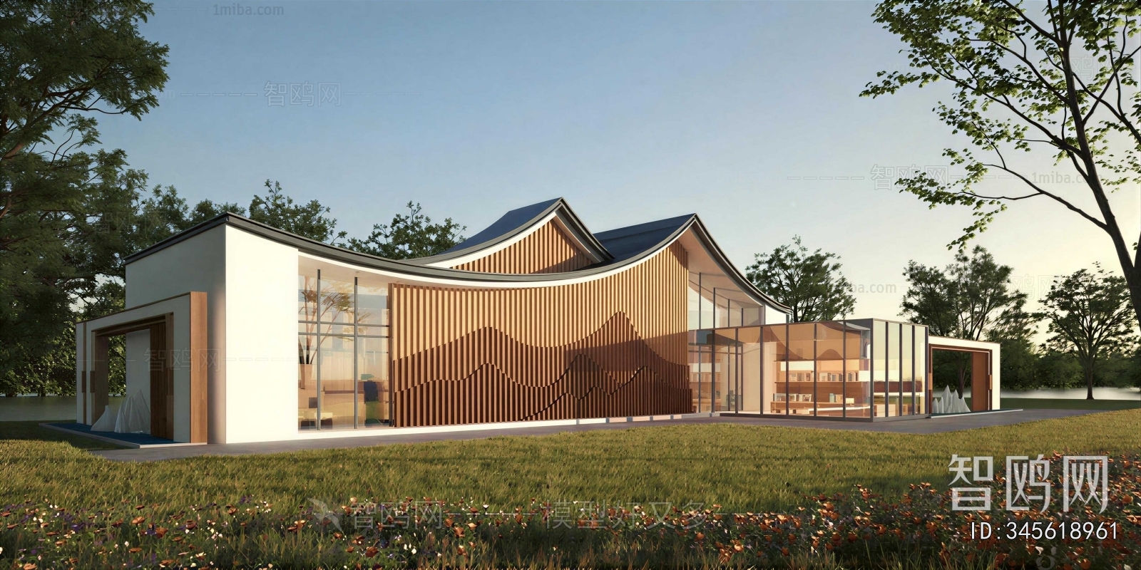New Chinese Style Public Building