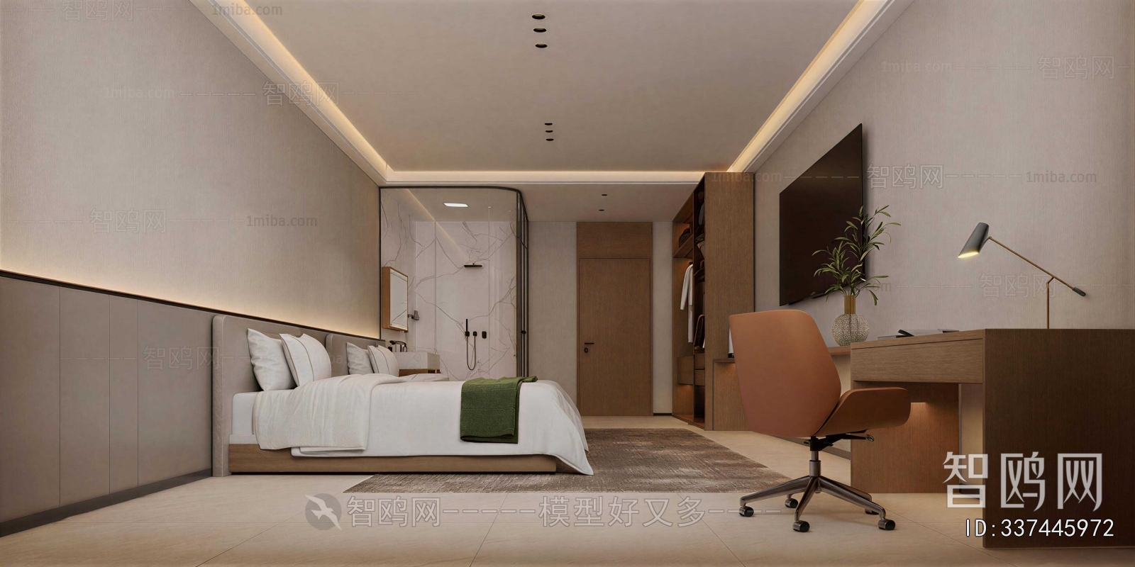Modern Guest Room