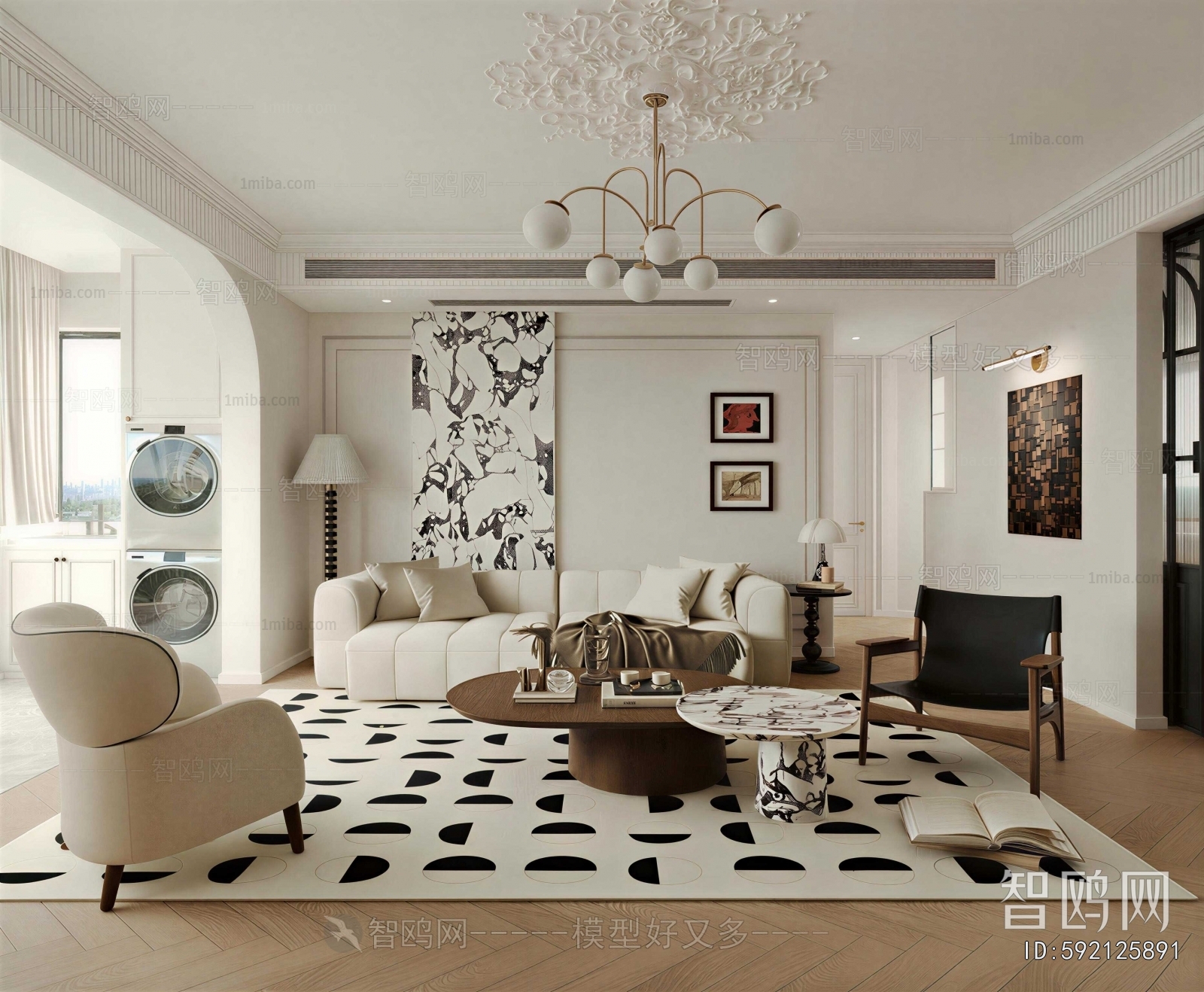 French Style A Living Room