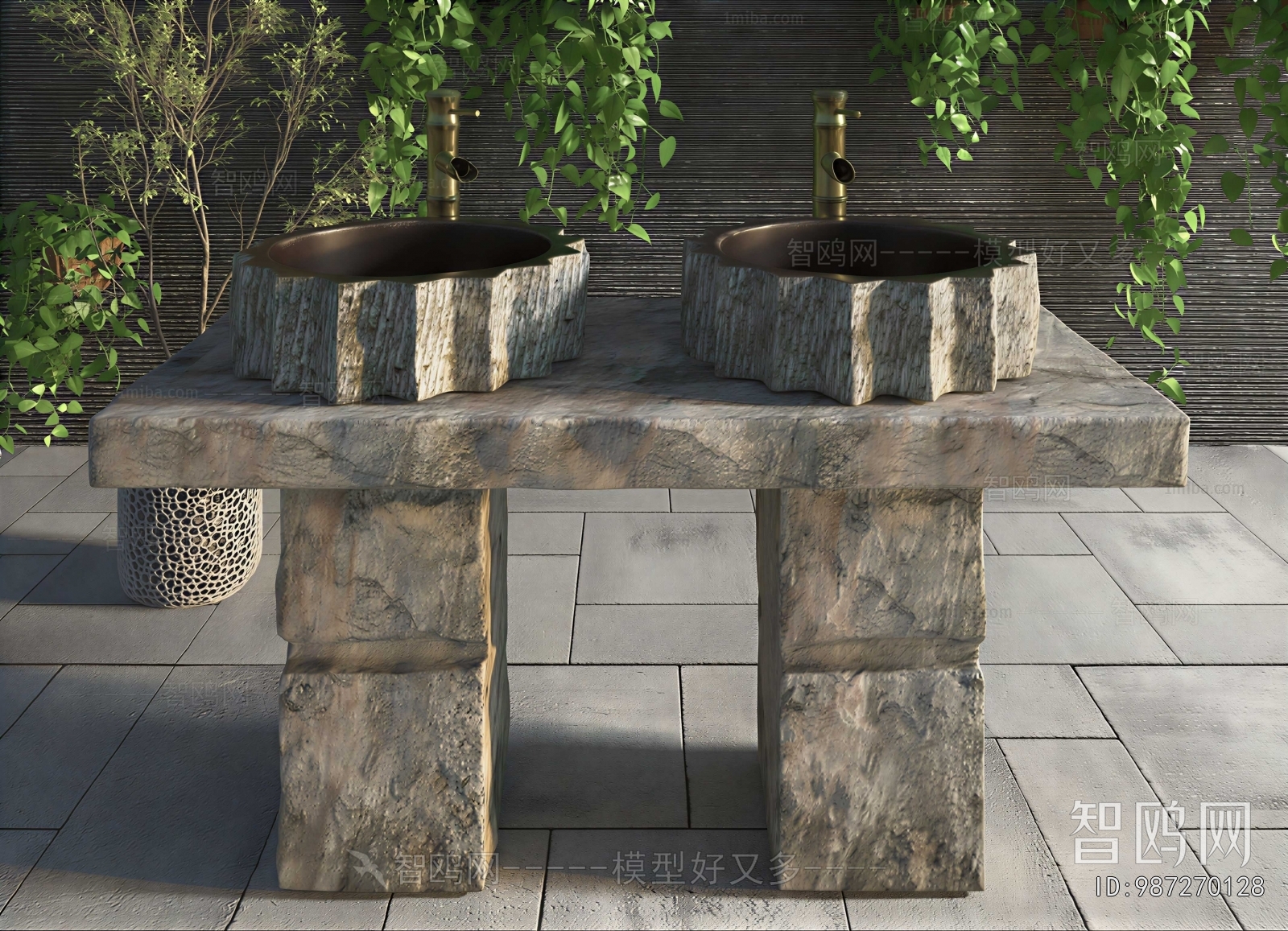 New Chinese Style Basin