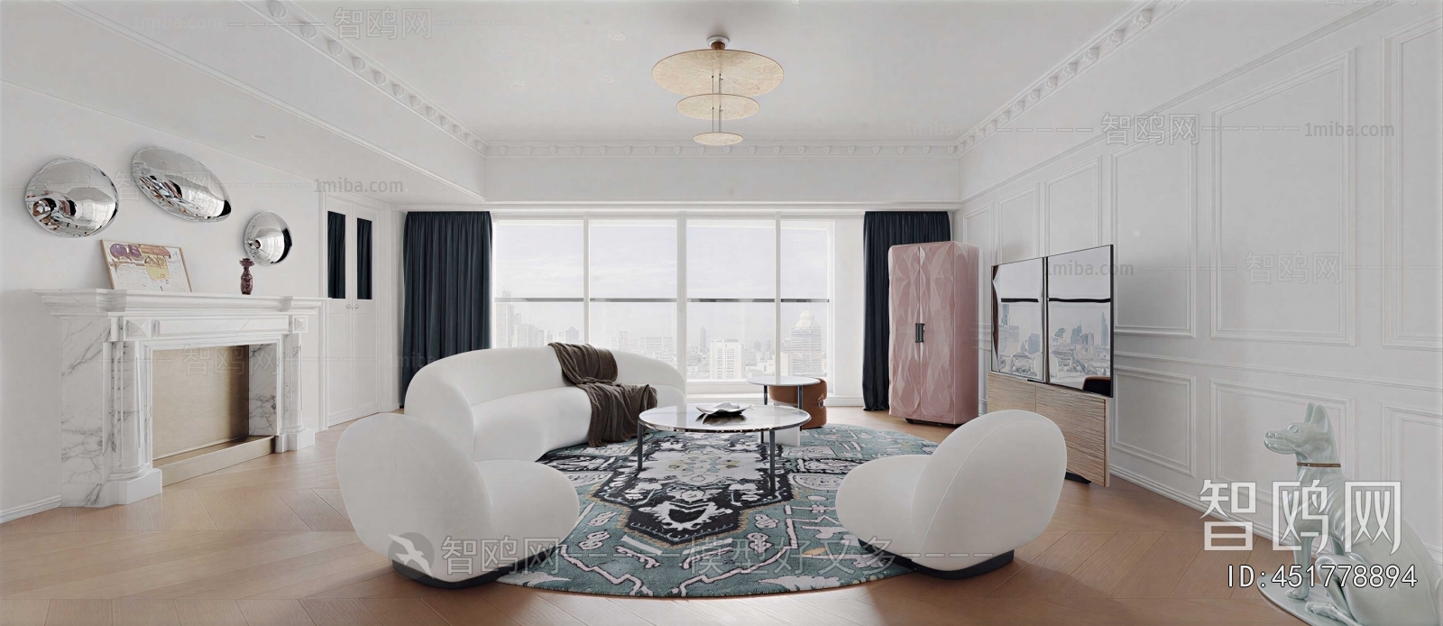 French Style A Living Room