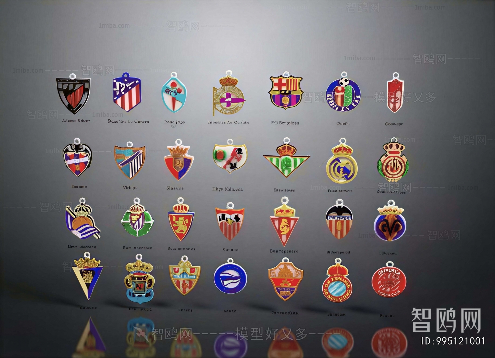 Modern Flag/badge/trophy/certificate