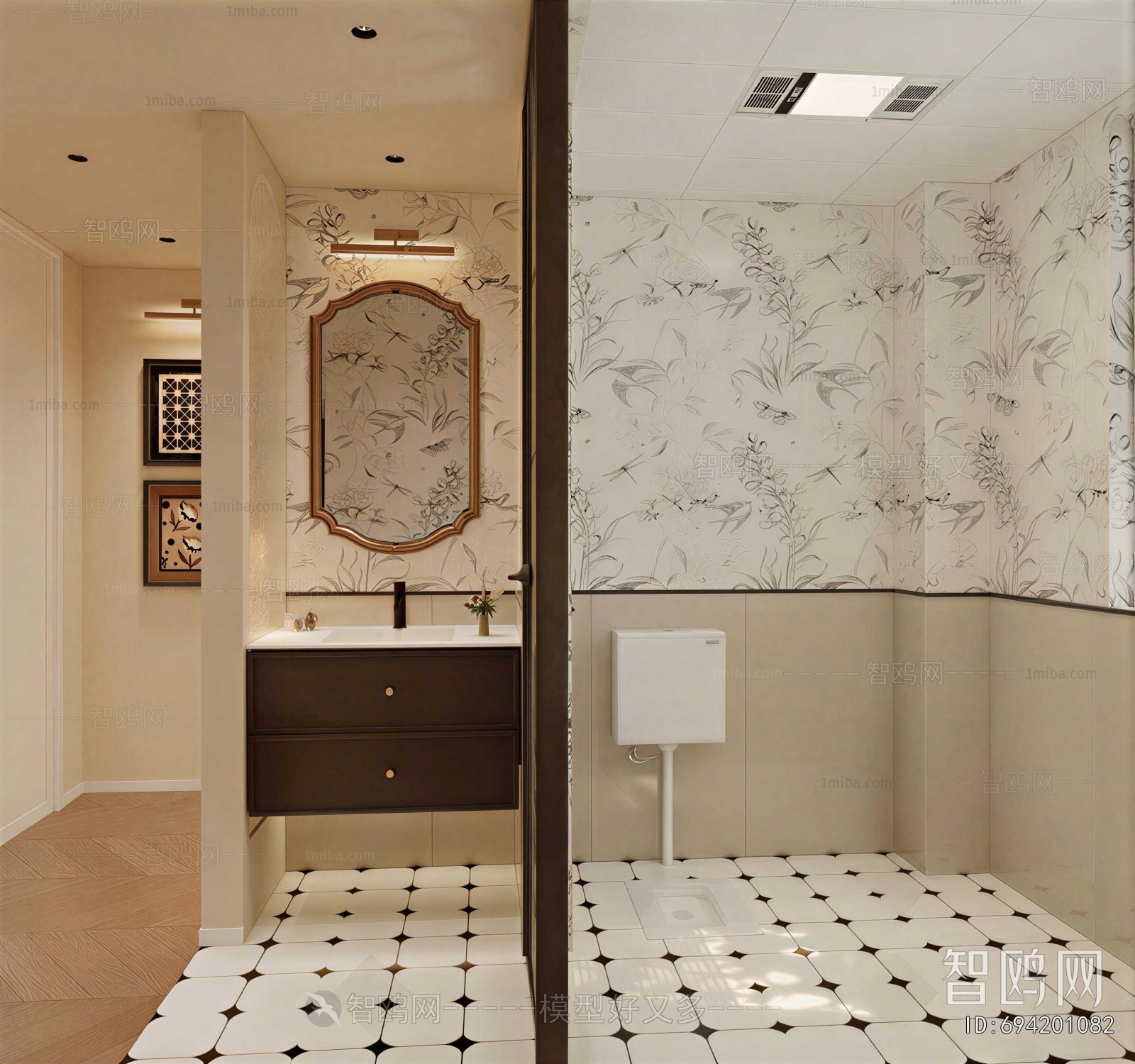 French Style TOILET