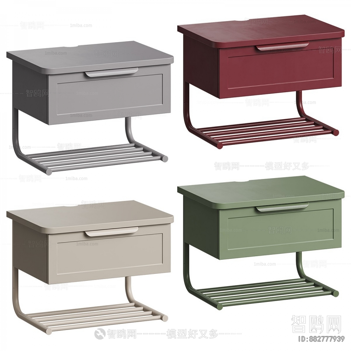 Modern Bedside Cupboard