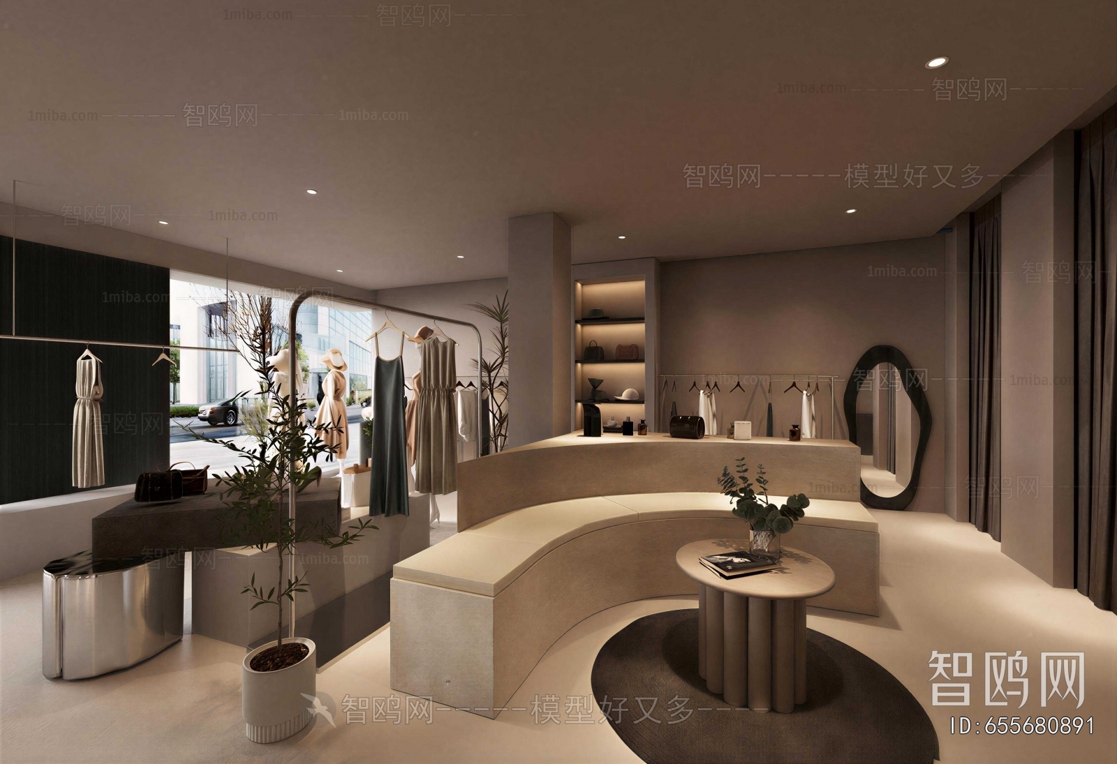 Wabi-sabi Style Clothing Store