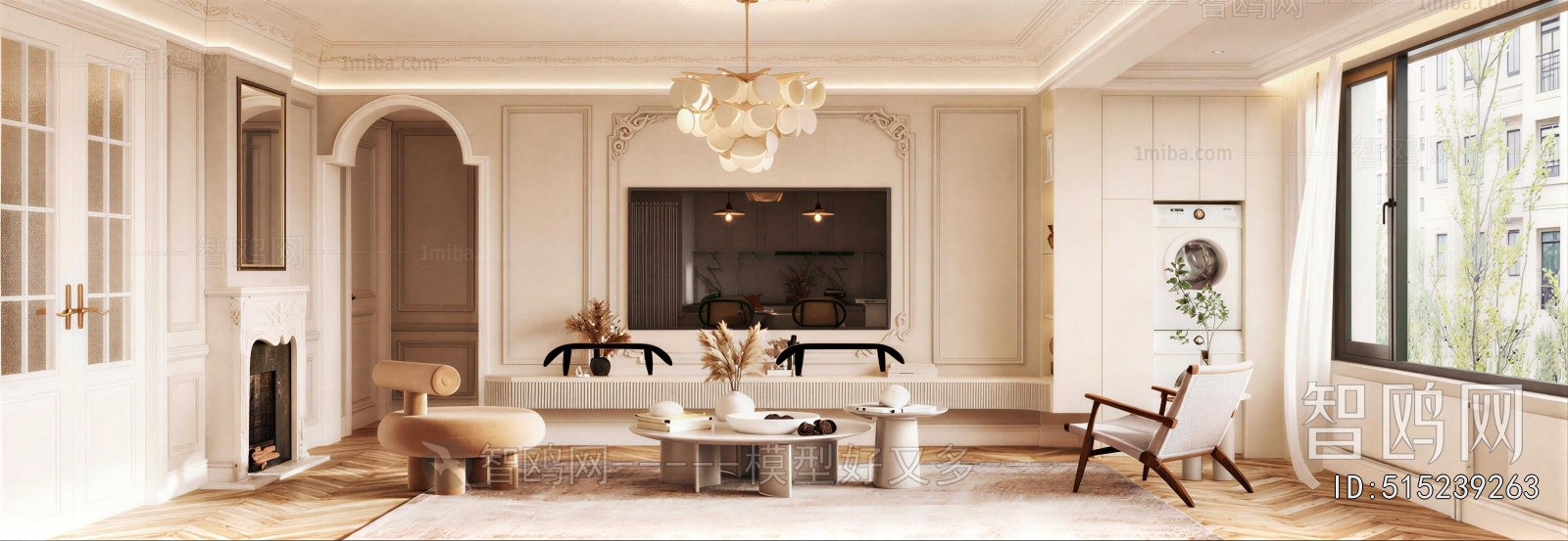 French Style A Living Room