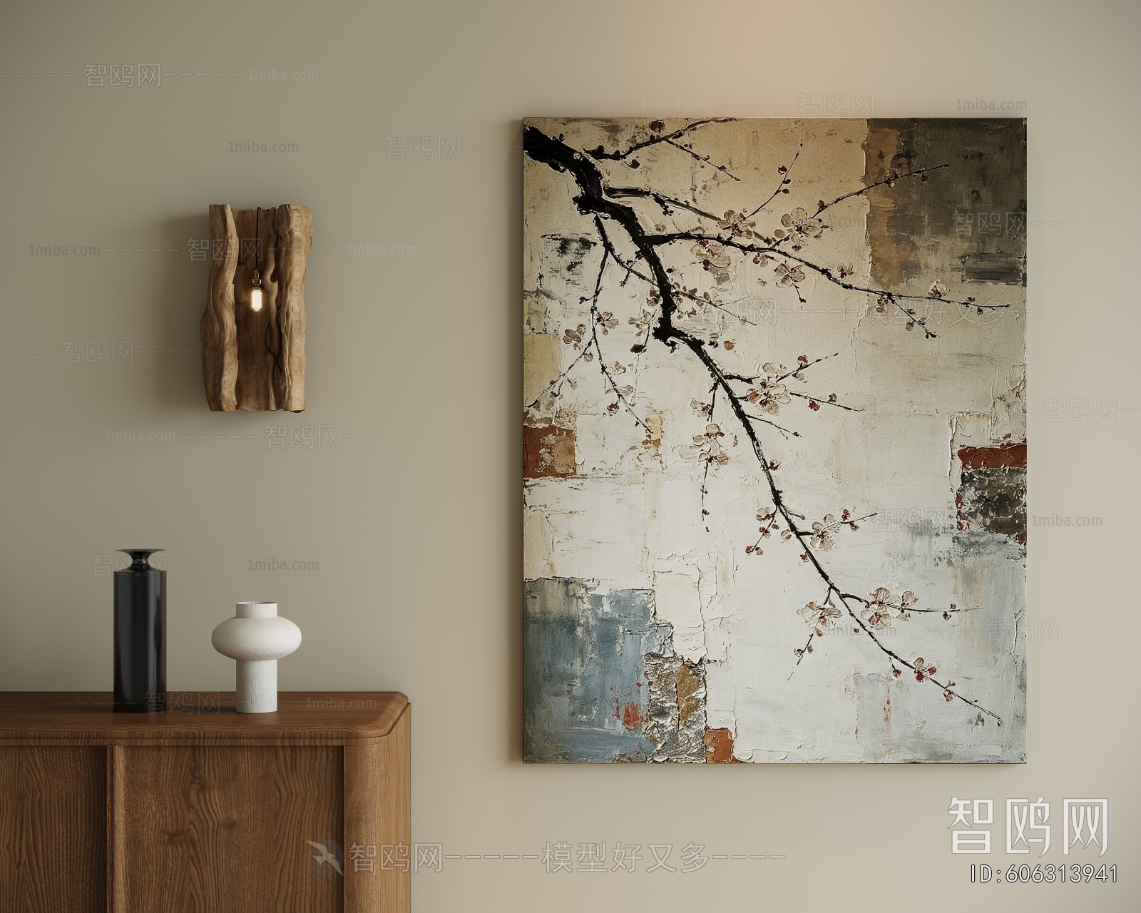 Wabi-sabi Style Painting