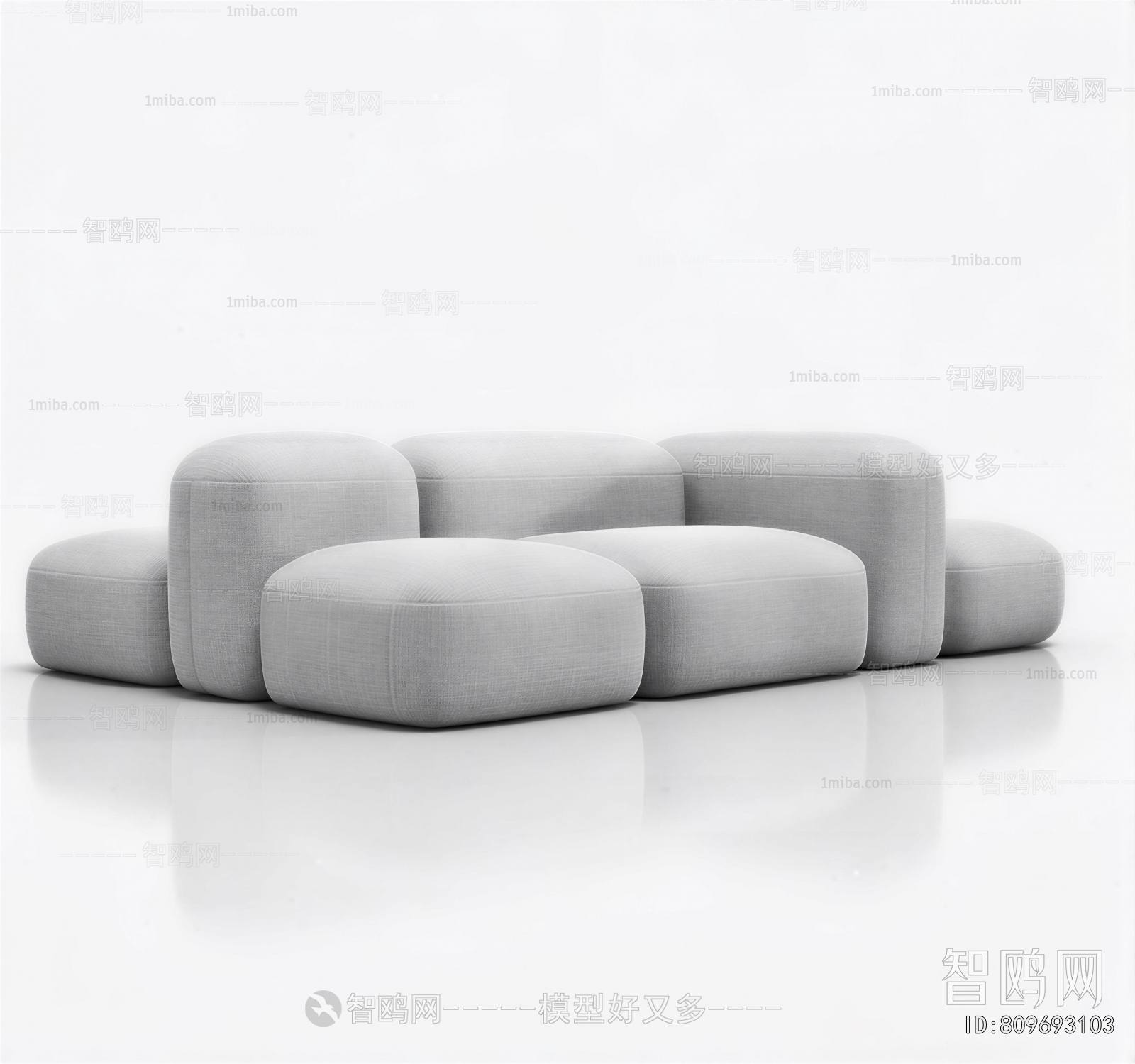 Modern Multi Person Sofa