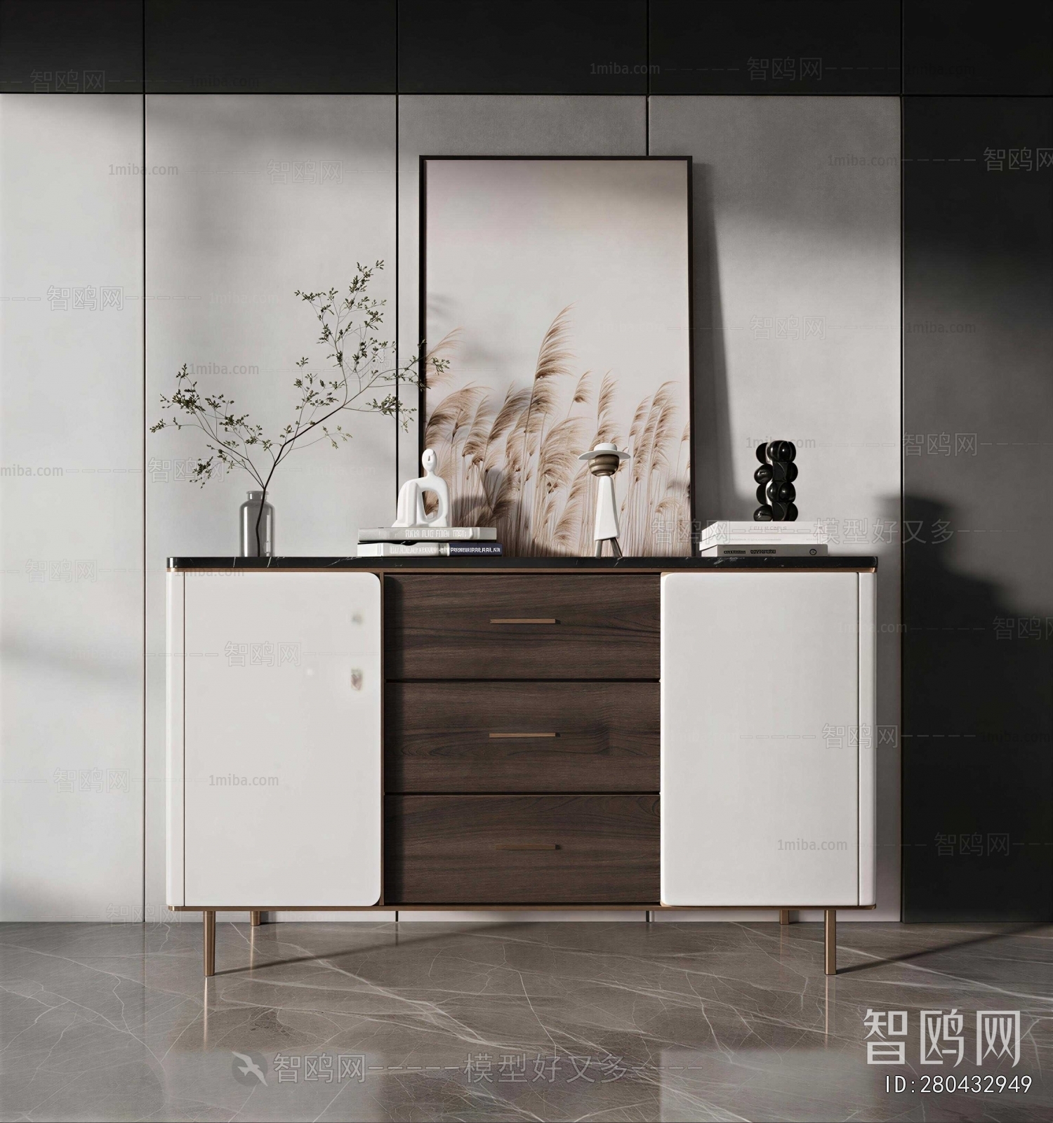 Modern Side Cabinet
