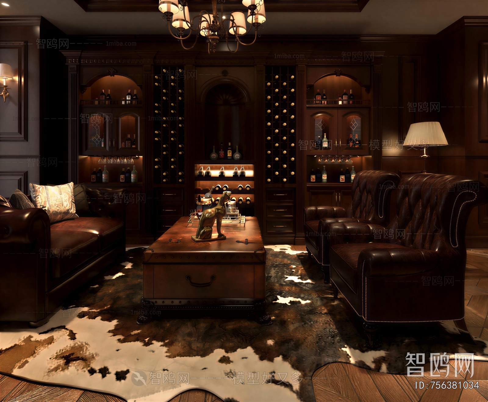 American Style Wine Cellar/Wine Tasting Room