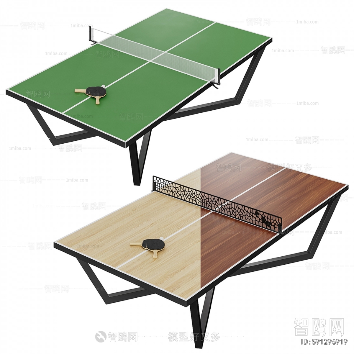 Modern Table-tennis Table
