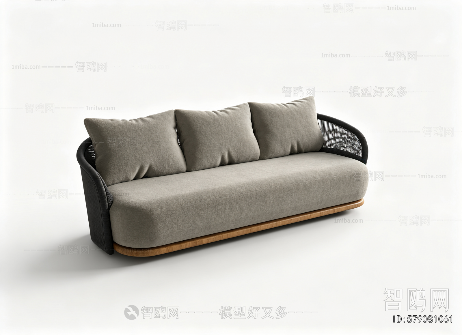 Modern Three-seat Sofa
