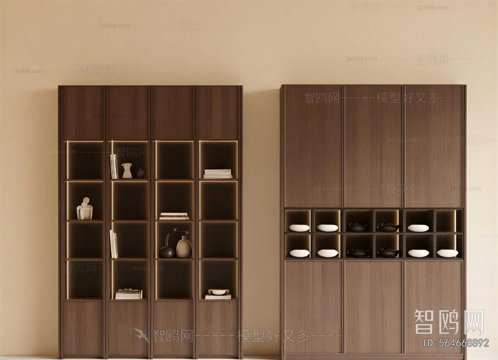 New Chinese Style Decorative Cabinet