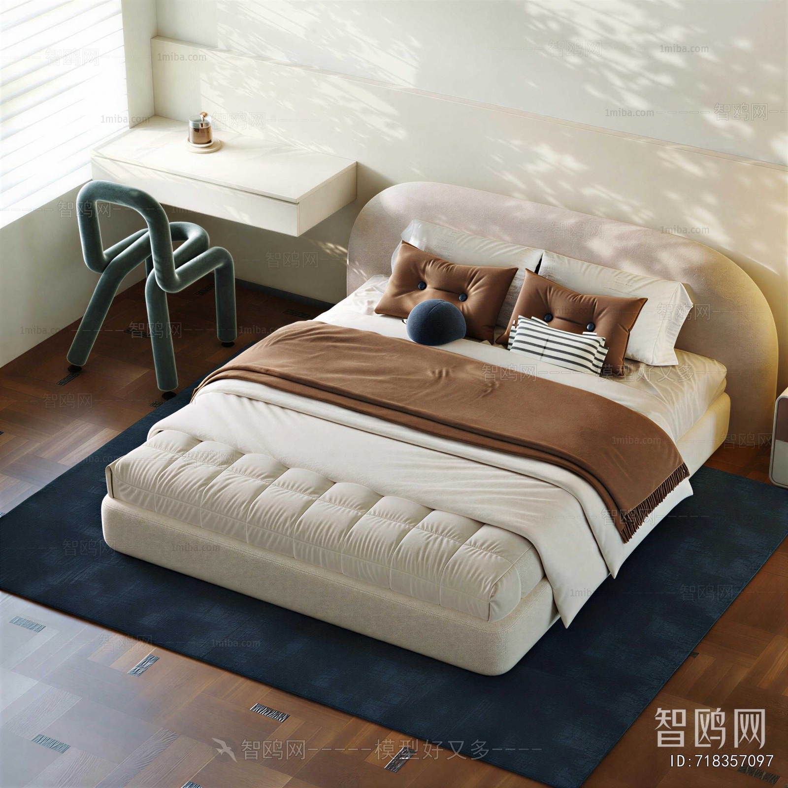 Modern Double Bed