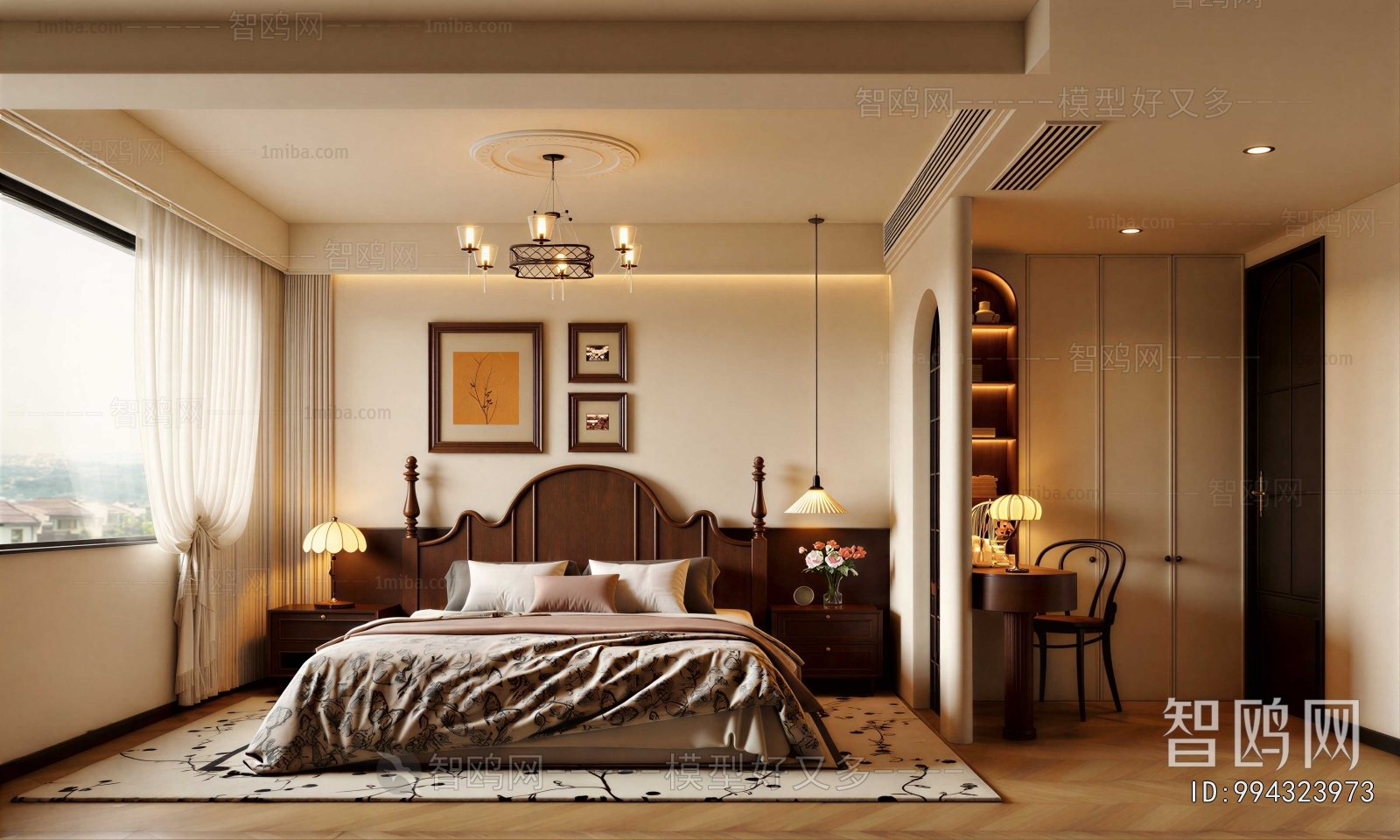 French Style Bedroom