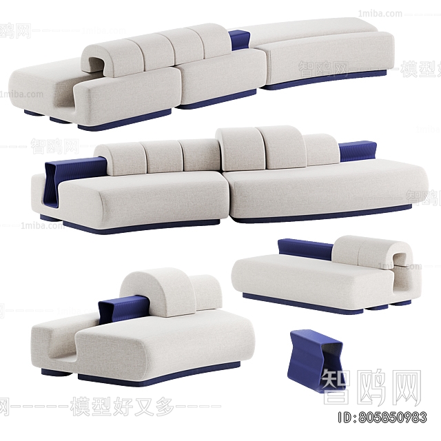 Modern Multi Person Sofa