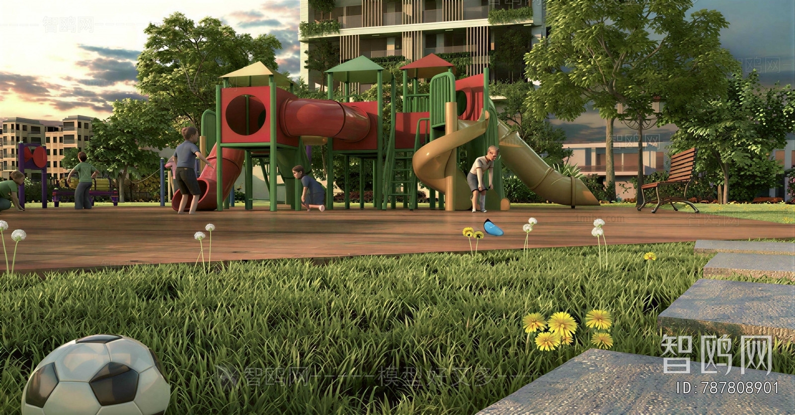 Modern Equipment For Children