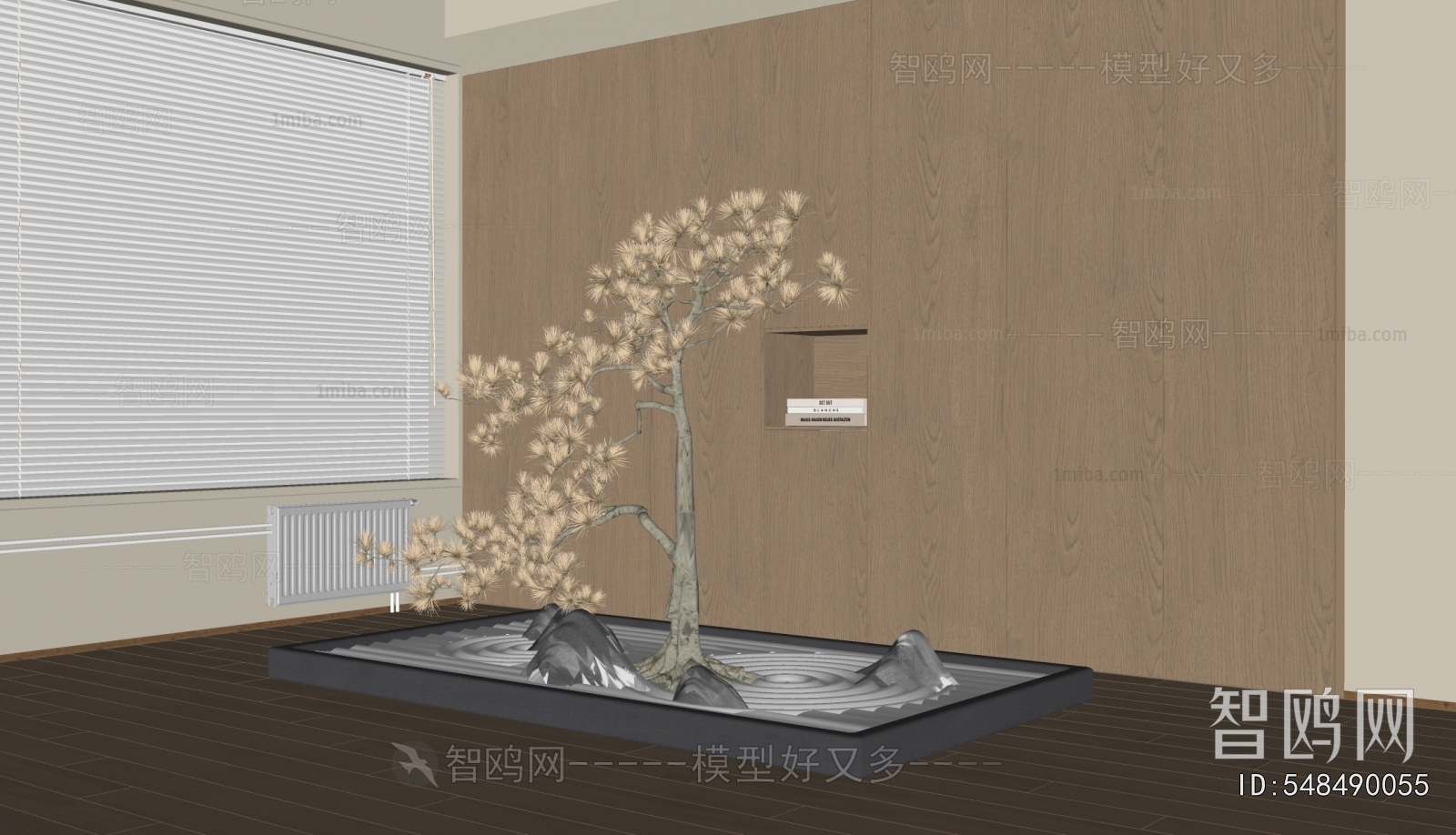 New Chinese Style Plant Landscaping