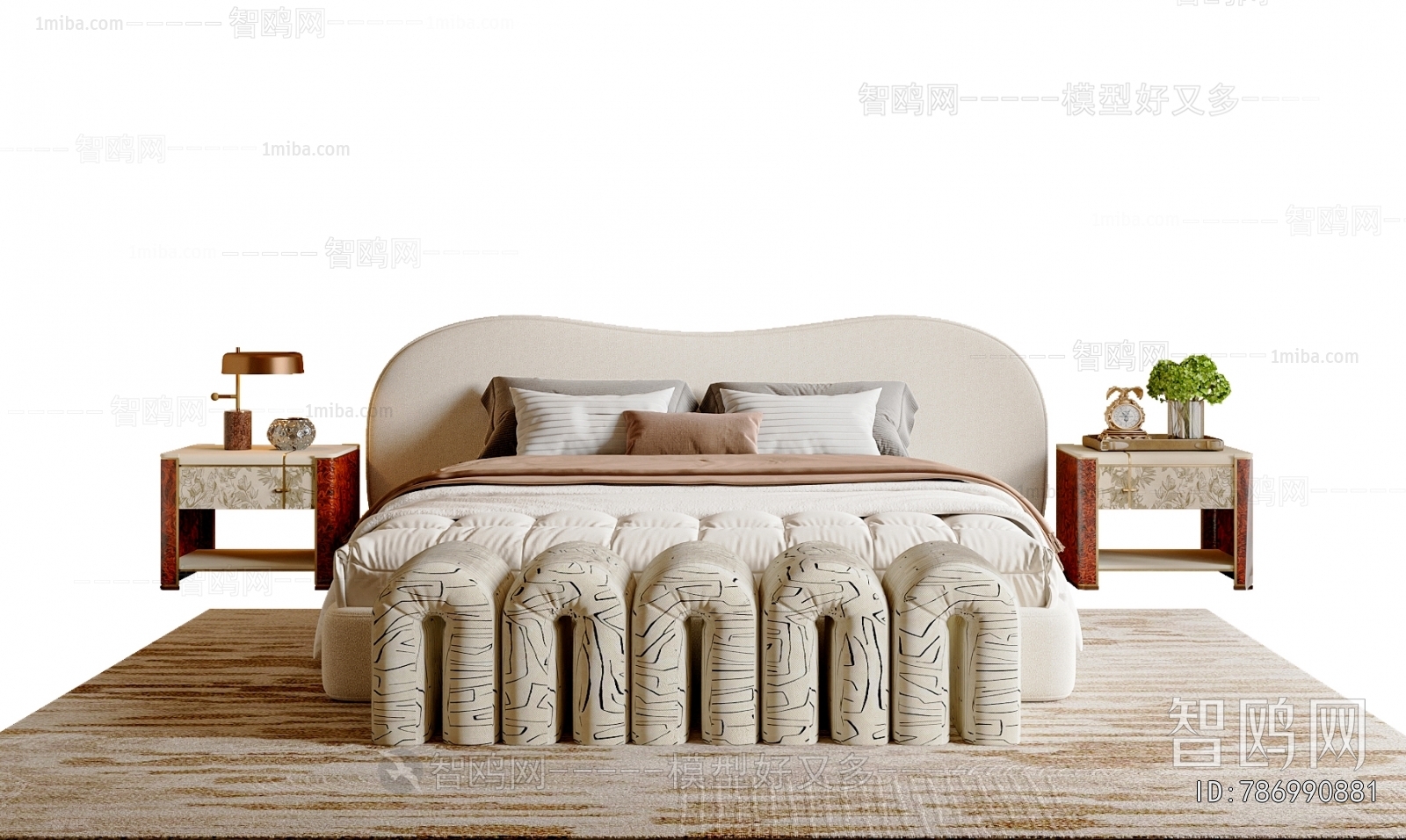 Modern Double Bed